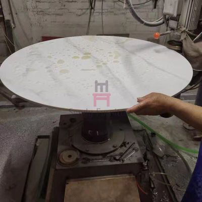 Dia 80cm Furniture Color Palette Sintered Stone Countertops กันรอยขีดข่วน