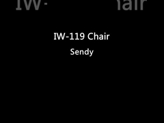 เก้าอี้ทานอาหารไม้บุหนังไม่มีที่เท้าแขนไม้แอชสีดำ