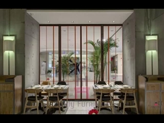 Hans Wegner สำหรับเก้าอี้ร้านอาหาร Carl Hansen & Son Wood เก้าอี้หนังไม้แอชเก้าอี้ไม่มีแขน